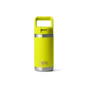 Yeti Rambler Insulated Straw Cap Kids Bottle - Firefly Yellow - 12Oz/355ml