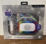 Brand New Karaoke Party Wireless LED karaoke Speaker With Mic NIB