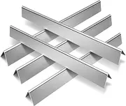 GGC 24.5" Flavorizer Bars for Weber Genesis 300 310 E310 320 Grills with Side-Controls,Set of 5 Stainless Steel Flavor Bars for Weber 7539,7540（24.5" L x 2.2" W x 2.3" H）