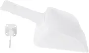 Mikinona Ergonomic Ice Scoop Holder Easy to Grip for Kitchen Bar for Freezer Ice Maker Accessories