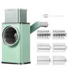 NNEDSZ Kitchen Vegetable Food Manual Rotary Drum Grater Chopper Slicer Fruit Cut