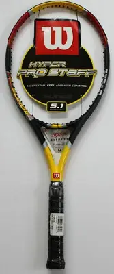 *NEW* Wilson Hyper Pro Staff Surge 5.1 4-1/2 Grip #4 Tennis Racquet Unstrung
