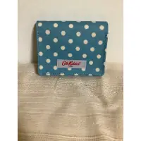 在飛比找蝦皮購物優惠-英國品牌Cath kidston釦式復古點點卡夾