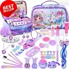 Kids Makeup Kit for Girls, Unicorn Washable Set, Real Makeup , Princess Gift