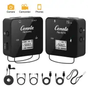 CAMOLA FM-40 Wireless UHF Dual Antenna Microphone System Clip Lavalier Lapel
