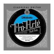 D'Addario Pro-Arte Silver Plated Copper / Composite Core Half String Set (Bass)