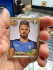 Olivier Giroud Panini Sticker Rare Swiss Only Gold Edition #206