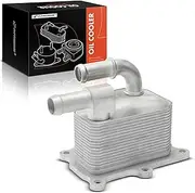 A-Premium Engine Oil Cooler Compatible with Ford Explorer 2011-2019, Edge 2007-2010 2015-2020, Taurus 2013-2019, Flex 2009-2019 & Lincoln MKX 2007-2010 2015-2018, MKT 2010-2012, Nautilus 2019-2020