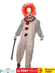 Vintage Clown Pennywise IT Movie Stephen King Horror Halloween Costume