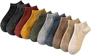 [Holibanna] Sock for Women 10 Pack Pure Cotton Toe Socks Breathable Ladies Socks White Crew Socks