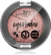 puroBIO Cosmetics compact eyeshadow color 25 pink 2.5 g