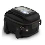 Burly Voyager Tank Bag, Black, For Harley-Davidson