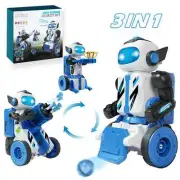 STEM Robot Toys for Kids 8-12, Remote Control & Programmable Robotics Building