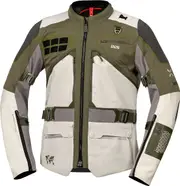 IXS Venture-Air 1.0, textile jacket , color: Light Grey/Olive/Grey , size: M