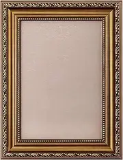 Gold Picture Frame: Classic A4 Photo Frames with Acrylic Glass and Backing, Antique Frame for Home Wall Decor, A4 Gallery Wall Frames