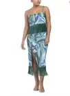 HOUSE OF HARLOW 1960 Satin Fringe Skirt Set Size S NWT
