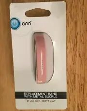 Fitbit Flex 2 Replacement Band with Metal Buckle Light Pink ONN