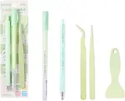Doraking Scrapbooking Tools with Glue Tweezer Shovel Cutter Pen for Crafting, Scrapbooking, Card Making, Paper Crafts