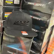 Edge 99203E Black Snap Back Flat Bill