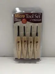 Flexcut Deep U-Gouge Micro Tool Wood Carving Set MT500 - Made in USA