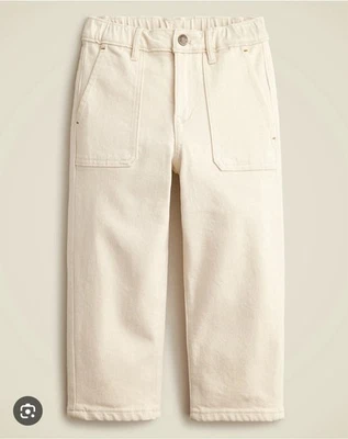 Crewcuts Kids Pull On Jean In Ecru Wash Size 10 NWT