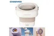 Portable Foldable Mini Washing Machine Cleaner 6L Underwear Washing Machine Automatic Heating 3 Gears Timing For Home