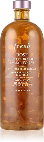 Fresh Rose Deep Face Toner Moisturizing Rose Toning Lotion 400ml