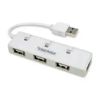 在飛比找Yahoo奇摩購物中心優惠-Esense USB 2.0 獨立開關 4埠 HUB集線器(