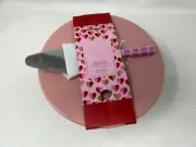 Ciroa Ceramic 11in You're the Icing to My Cake Plate with Server CC02B54003