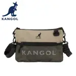 KANGOL 英國袋鼠 側背包 斜背包 64251703 淺綠 淺卡其 黑色