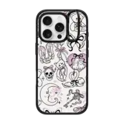 iPhone 16 Pro Impact Ring Stand Case MagSafe Compatible Bow Coquette Stickers