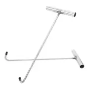 2 Pcs Hooks Manhole Tool Lifting T-hook Practical Easy Clean