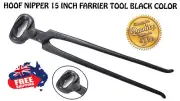 PROFESSIONAL HOOF NIPPER TRIMMER CUTTER 15 INCH FARRIER HAMMER HORSE NAIL TOOL