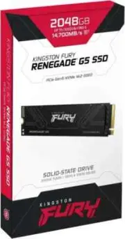 Kingston FURY Renegade G5 2TB M.2 2280 PCIe 5.0 x4 3D NAND NVMe 2.0 SSD
