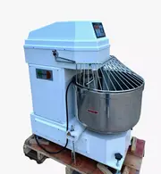 100L Heavy Duty Spiral Commercial Dough Mixer - One Speed, 37KG Flour Capacity