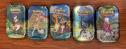 2022 Pokemon TCG Crown Zenith Mini Tin Complete Set of 5 - FACTORY SEALED