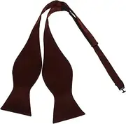 [TOGEVAL] Monochrome Gourd Bow Tie Boys Black Tuxedo Men Apparel Black Bowtie Outfits Garland Ties Costumes for Man Ties for Men Ribbon Black Tie Mens Ties Clip on Ties Coffee Polyester