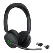 Yealink BH74 UC USB-C/A Bluetooth Headset, Active Noise Cancellation, Acoustic Shield, Wireless range 50 m, talk time of up to