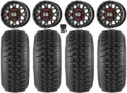 KS135 Grenade Black 15" Wheels 30" Desert Series Tires RZR XP 1000 / PRO XP
