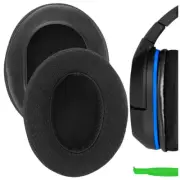 Geekria Mesh Fabric Ear Pads for Turtle Beach Stealth 400 Headphones (Black)