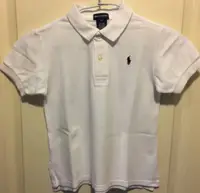 在飛比找蝦皮購物優惠-Ralph Lauren男童白色短袖Polo衫