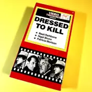 Dressed To Kill 1946 (VHS, 1985) Basil Rathbone Sherlock Holmes NEW SEALED