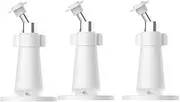 [3 Pack] Compatible with EufyCam 2C/2C Pro/2 Pro/E20/E40 and Google Nest Cam Wall Mount– Weatherproof, 360° Rotation Adjustable, Secure & Easy Installation for Indoor/Outdoor Use – White