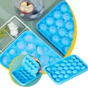 Ice Cube Tray Stackable Round Ice Cube Tray Set With Lid And Container 25 Round