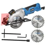 Mini Circular Saw, 4Amp 3500RPM Corded Circular Saw with Laser 4A circular saw