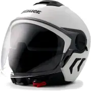 Demi Jet DJ-01 Monocolor White Jet Helmet