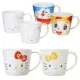 【小禮堂】HELLO KITTY 哆啦A夢 Miffy 米飛兔 金正陶器陶瓷對杯組 280ml(平輸品) 凱蒂貓