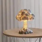Mushroom Cloud Desk Lamp Eye-friendly Led Night Light Handmade 3d Unique Blast