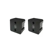2PCS for + Sterilization Module Silver Ion Accessories for DEEBOT X1 / T10 / TURBO / OMINI,Black