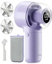 coldSky Rechargeable Lint Remover with Brush, Large Sweater Shaver